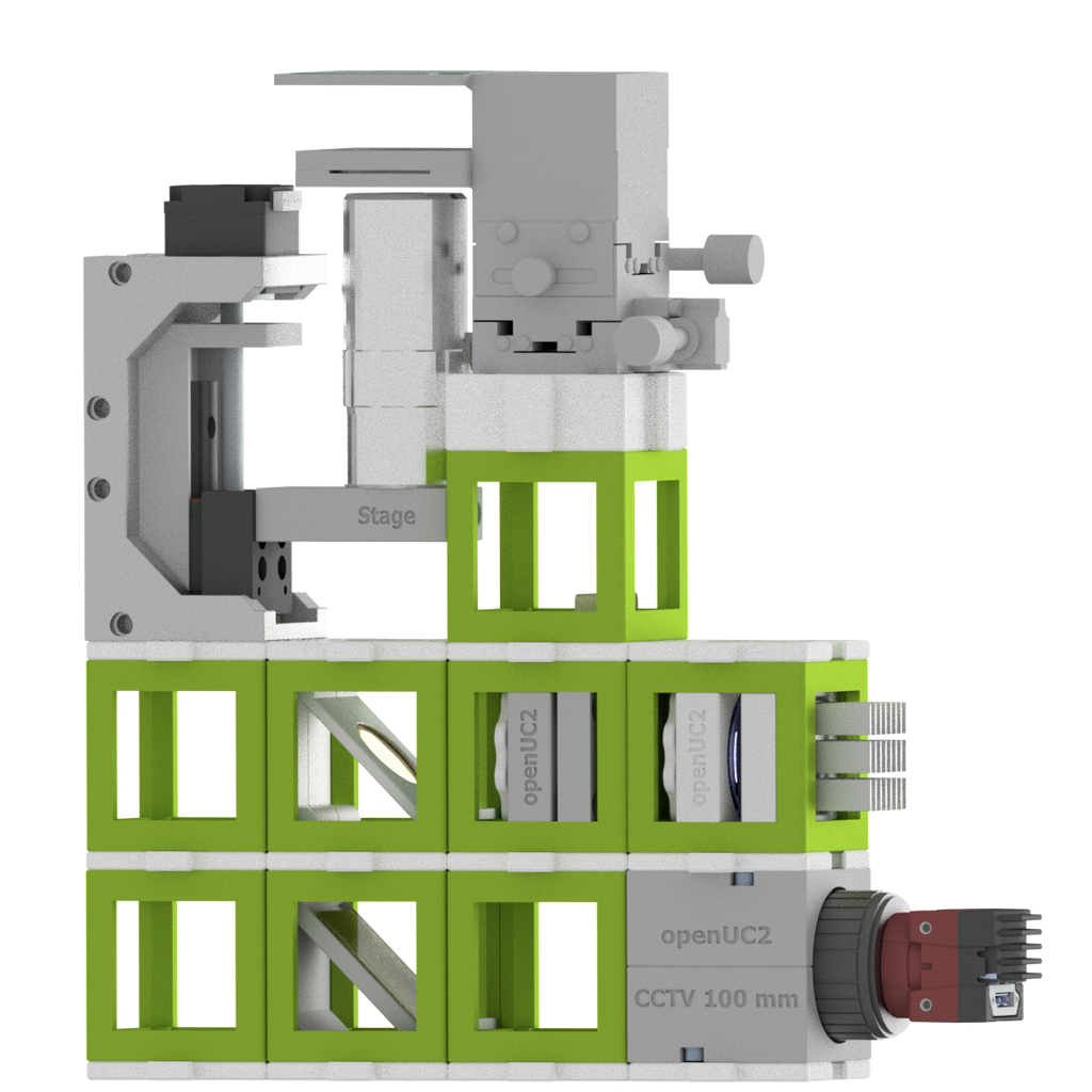 openUC2 x Edmund Optics Epi-Fluoresence Microscope