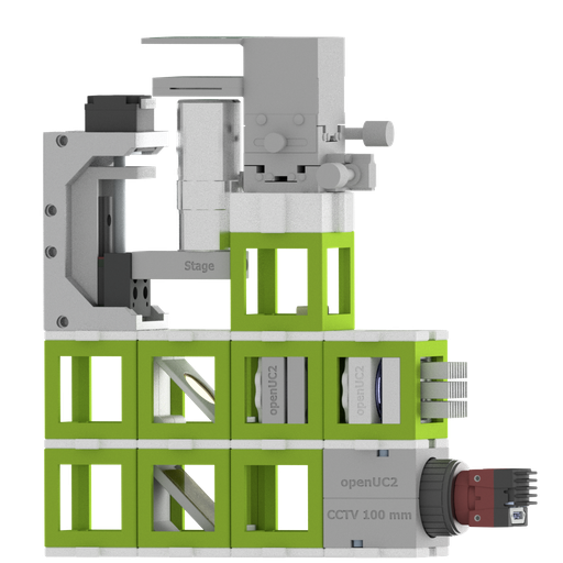 openUC2 x Edmund Optics Epi-Fluoresence Microscope
